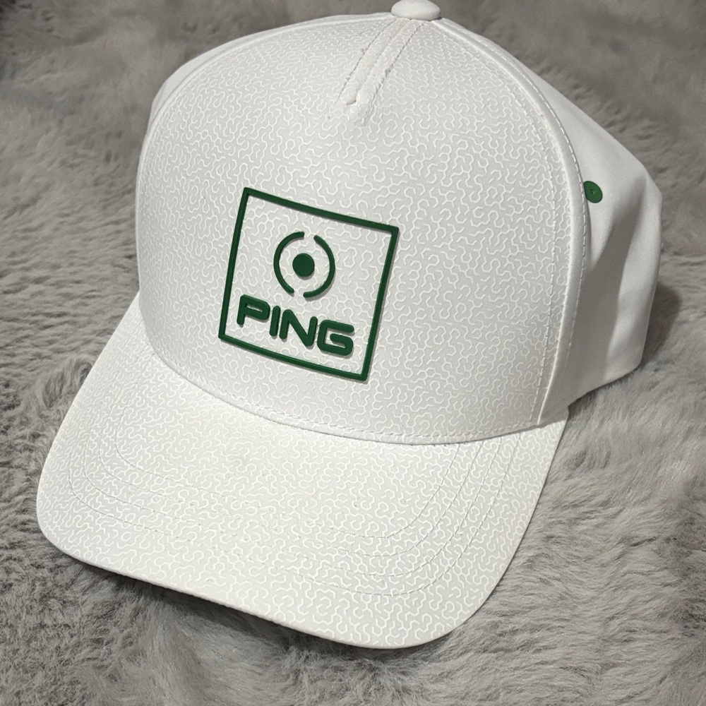 Ping White Baseball Cap
